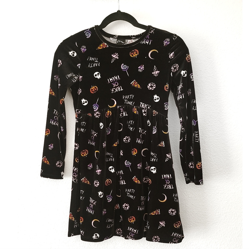 Halloween 🎃 Velvet Girls Dress 🎃
